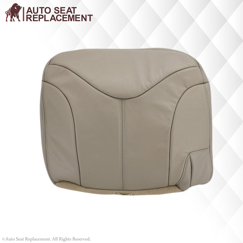2000-2002 GMC Yukon XL 2nd Row Captain Seat 50/50 Seat Cover in Shale Tan: Choose From Variation- 2000 2001 2002 2003 2004 2005 2006- Leather- Vinyl- Seat Cover Replacement- Auto Seat Replacement