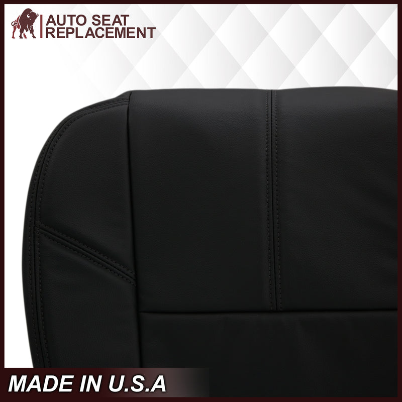 2007-2014 Chevy Silverado Seat Cover In Black: Choose From Variation- 2000 2001 2002 2003 2004 2005 2006- Leather- Vinyl- Seat Cover Replacement- Auto Seat Replacement