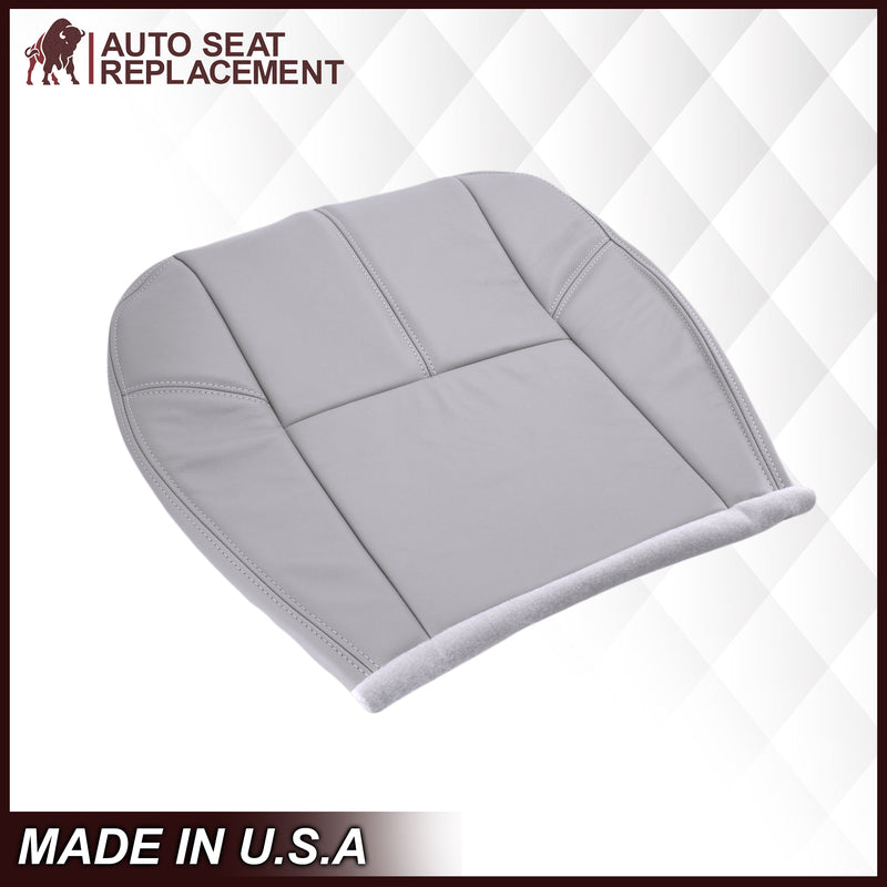 2007-2014 Chevy Silverado Seat Cover In Gray: Choose From Variation- 2000 2001 2002 2003 2004 2005 2006- Leather- Vinyl- Seat Cover Replacement- Auto Seat Replacement