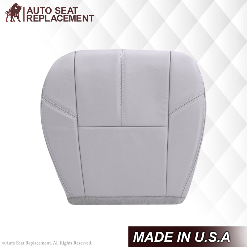2007-2014 Chevy Silverado Seat Cover In Gray: Choose From Variation- 2000 2001 2002 2003 2004 2005 2006- Leather- Vinyl- Seat Cover Replacement- Auto Seat Replacement