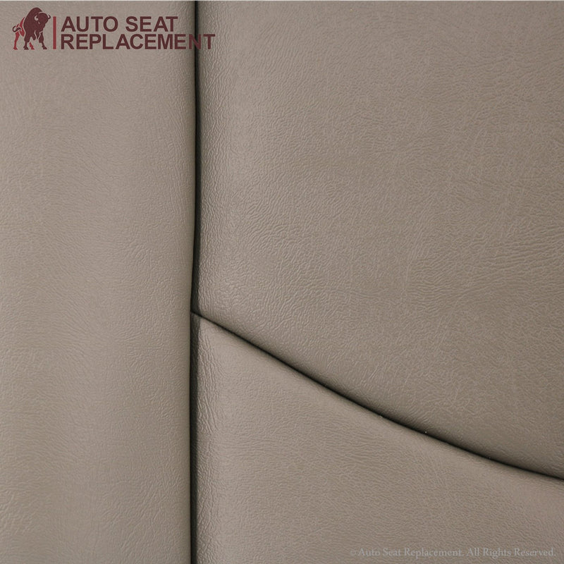 2003-2007 Chevy Silverado/Avalanche & GMC Sierra Work Truck Seat Cover in Gray 40/20/40 (Leanback Without Armrest): Choose Leather or Vinyl- 2000 2001 2002 2003 2004 2005 2006- Leather- Vinyl- Seat Cover Replacement- Auto Seat Replacement