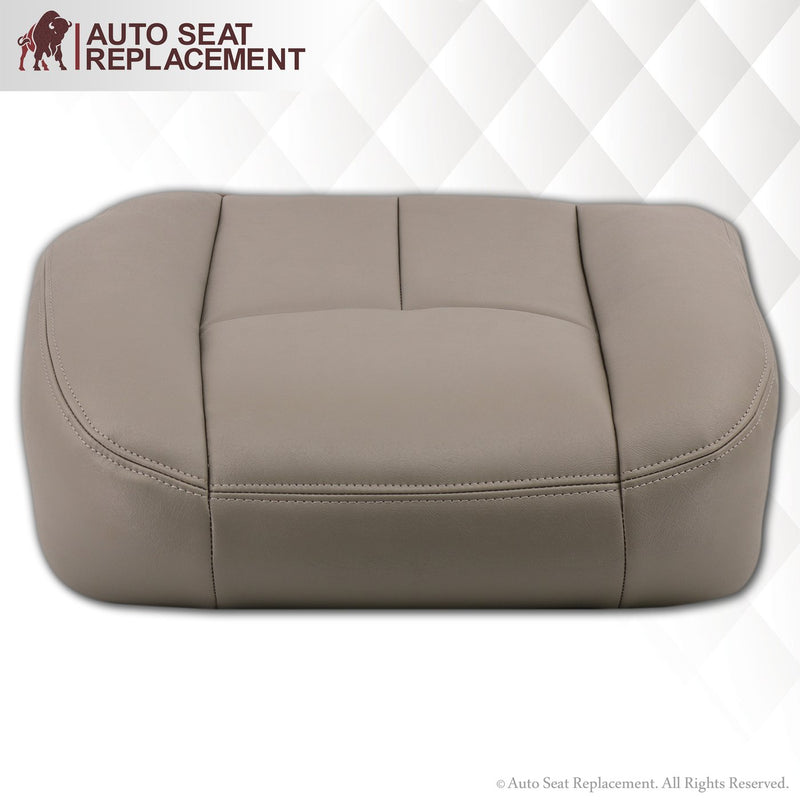 2003-2007 Chevy Silverado/Avalanche & GMC Sierra Work Truck Seat Cover in Gray 40/20/40 (Leanback Without Armrest): Choose Leather or Vinyl- 2000 2001 2002 2003 2004 2005 2006- Leather- Vinyl- Seat Cover Replacement- Auto Seat Replacement