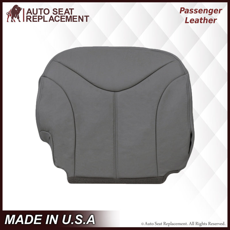 2000-2002 GMC Yukon XL Seat Cover in Pewter Gray: Choose From Variation- 2000 2001 2002 2003 2004 2005 2006- Leather- Vinyl- Seat Cover Replacement- Auto Seat Replacement