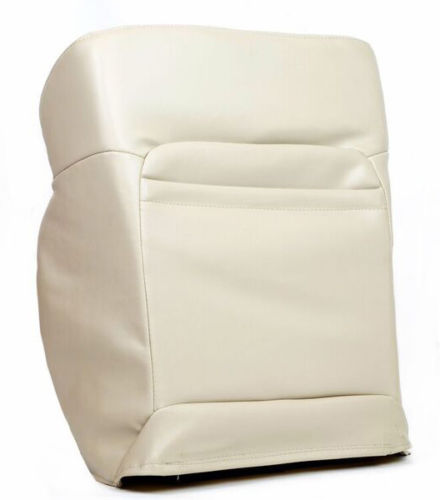 2004 Ford F150 Seat Cover in Light Parchment Tan: Choose Leather or Vinyl- 2000 2001 2002 2003 2004 2005 2006- Leather- Vinyl- Seat Cover Replacement- Auto Seat Replacement