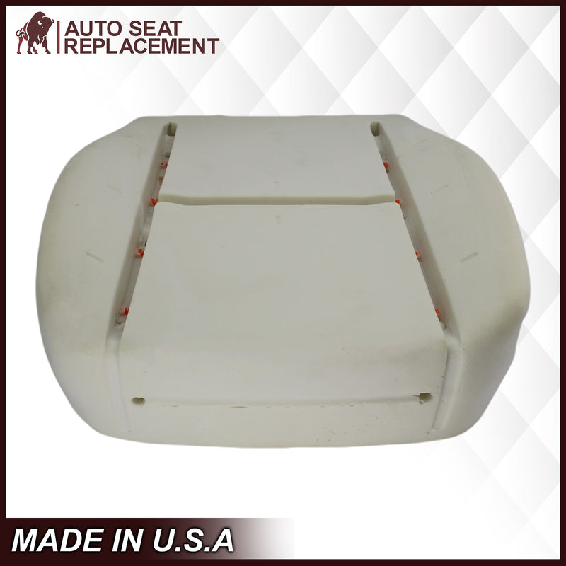 2007-2014 Chevy Silverado Driver Bottom Cushion Foam- 2000 2001 2002 2003 2004 2005 2006- Leather- Vinyl- Seat Cover Replacement- Auto Seat Replacement