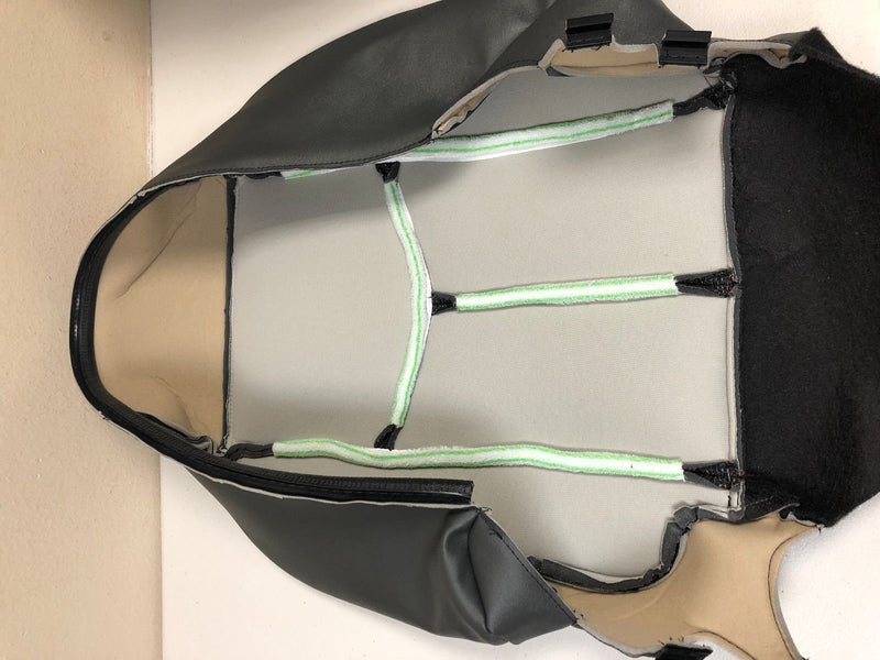 2003 2004 2005 2006 2007 GMC Sierra Driver Bottom Cloth Seat Cover Dark Gray- 2000 2001 2002 2003 2004 2005 2006- Leather- Vinyl- Seat Cover Replacement- Auto Seat Replacement