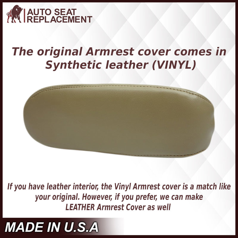 2002-2003 Ford F250 F350 Lariat Perforated Seat Cover in Tan: Choose Leather or Vinyl- 2000 2001 2002 2003 2004 2005 2006- Leather- Vinyl- Seat Cover Replacement- Auto Seat Replacement