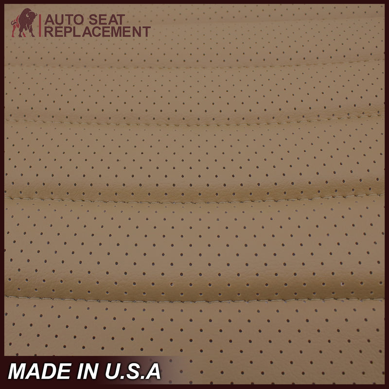 1999-2004 Ford Mustang GT Convertible in Medium Parchment Tan: Choose From Variation- 2000 2001 2002 2003 2004 2005 2006- Leather- Vinyl- Seat Cover Replacement- Auto Seat Replacement