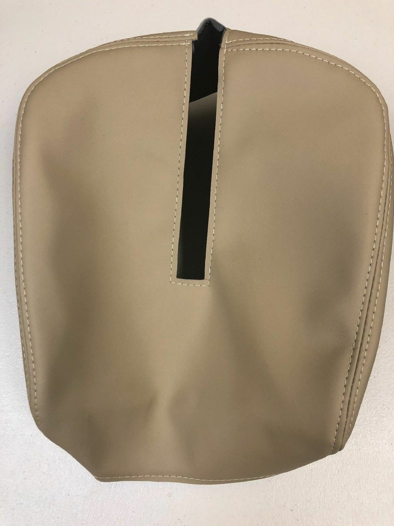 2007-2014 Chevy Tahoe LT LS LTZ Z71 -Center Console Lid Replacement Cover TAN- 2000 2001 2002 2003 2004 2005 2006- Leather- Vinyl- Seat Cover Replacement- Auto Seat Replacement