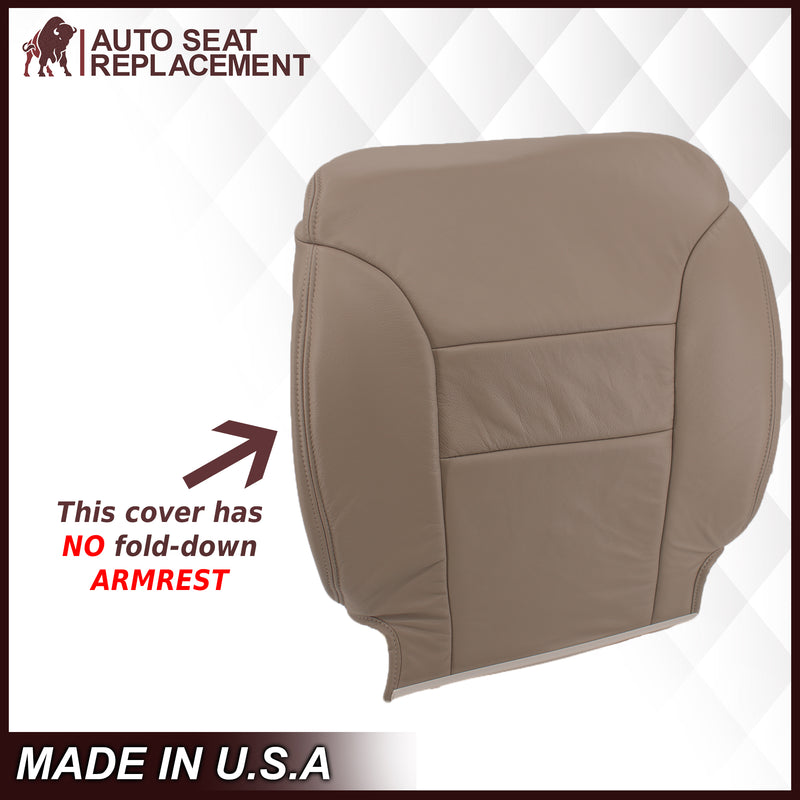 1995-1999 Chevy Tahoe/Suburban/Silverado Seat Cover in Tan (60/40 Bench Bottoms): Choose your options- 2000 2001 2002 2003 2004 2005 2006- Leather- Vinyl- Seat Cover Replacement- Auto Seat Replacement