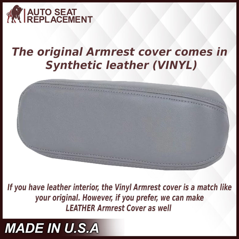 2002-2007 Ford F250/F350/F450/F550 Lariat Extended Cab Seat Cover in Flint Gray: Choose Leather or Vinyl- 2000 2001 2002 2003 2004 2005 2006- Leather- Vinyl- Seat Cover Replacement- Auto Seat Replacement