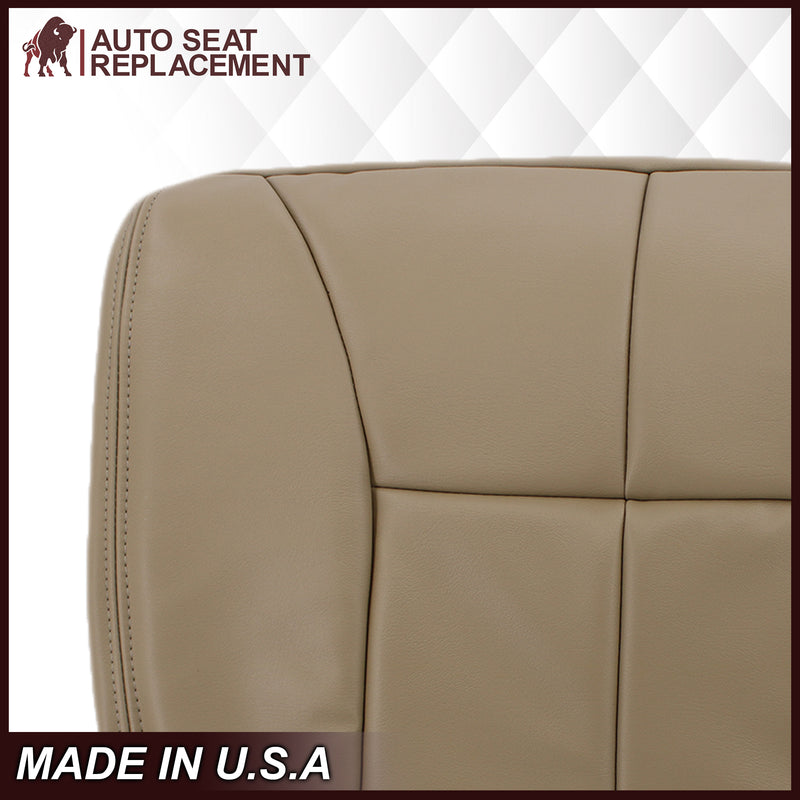 1998-2002 Dodge Ram 1500 2500 3500 Seat Cover in Tan: Choose From Variation- 2000 2001 2002 2003 2004 2005 2006- Leather- Vinyl- Seat Cover Replacement- Auto Seat Replacement