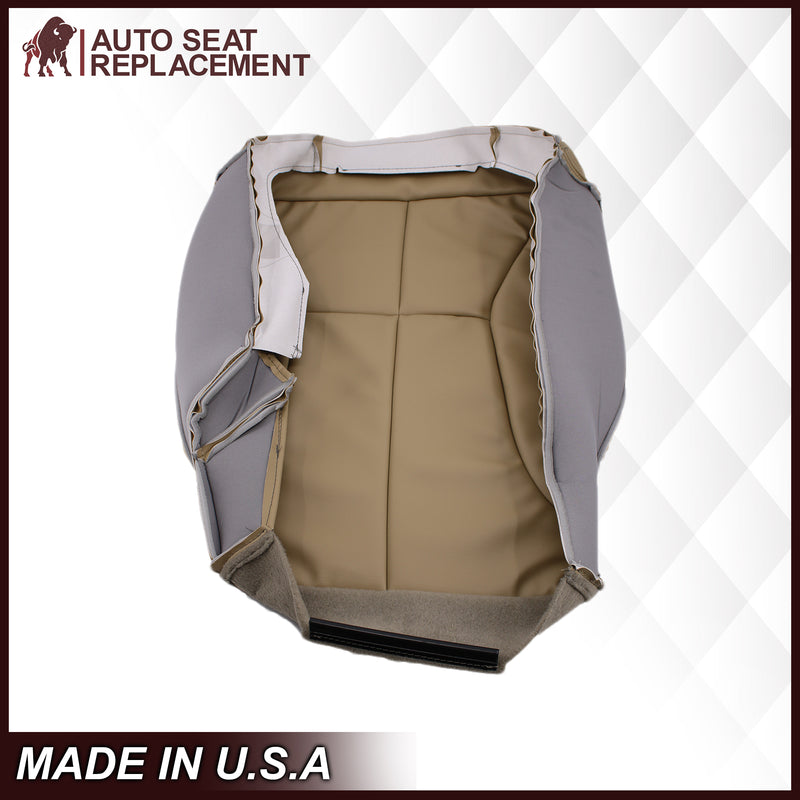 1998-2002 Dodge Ram 1500 2500 3500 Seat Cover in Tan: Choose From Variation- 2000 2001 2002 2003 2004 2005 2006- Leather- Vinyl- Seat Cover Replacement- Auto Seat Replacement