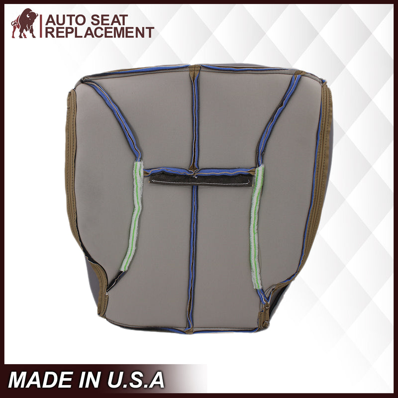 1998-2002 Dodge Ram 1500 2500 3500 Seat Cover in Tan: Choose From Variation- 2000 2001 2002 2003 2004 2005 2006- Leather- Vinyl- Seat Cover Replacement- Auto Seat Replacement