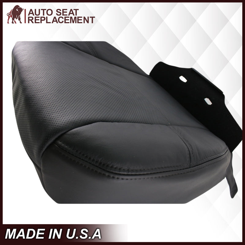 2007-2014 Cadillac Escalade Perforated Seat Cover in Black: Choose From Variation- 2000 2001 2002 2003 2004 2005 2006- Leather- Vinyl- Seat Cover Replacement- Auto Seat Replacement