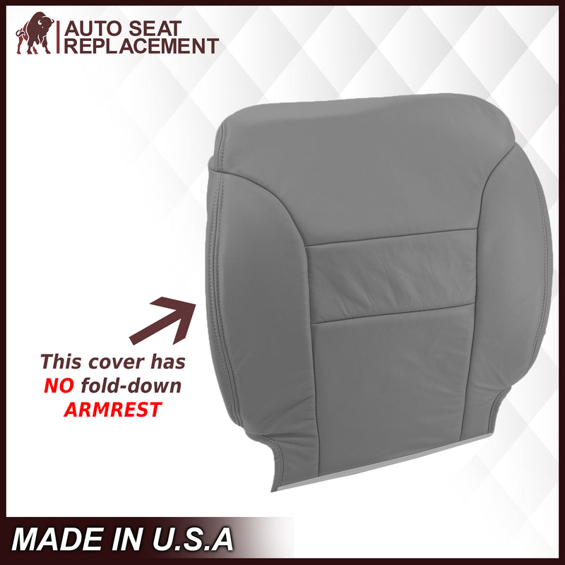 1995-1999 Chevy Tahoe/Suburban/Silverado Seat Cover in Gray (60/40 Bench Bottoms): Choose your options- 2000 2001 2002 2003 2004 2005 2006- Leather- Vinyl- Seat Cover Replacement- Auto Seat Replacement