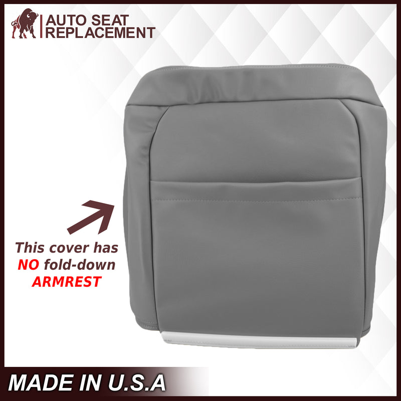 1995-1999 Chevy Tahoe/Suburban/Silverado Seat Cover in Gray (60/40 Bench Bottoms): Choose your options- 2000 2001 2002 2003 2004 2005 2006- Leather- Vinyl- Seat Cover Replacement- Auto Seat Replacement