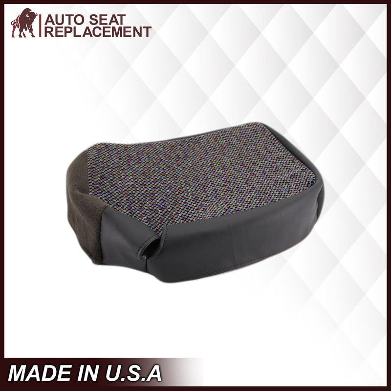 1998-2001 Dodge Ram 1500 SLT Laramie Baby Seat Cover in Agate Dark Gray Cloth: Choose From Variation- 2000 2001 2002 2003 2004 2005 2006- Leather- Vinyl- Seat Cover Replacement- Auto Seat Replacement