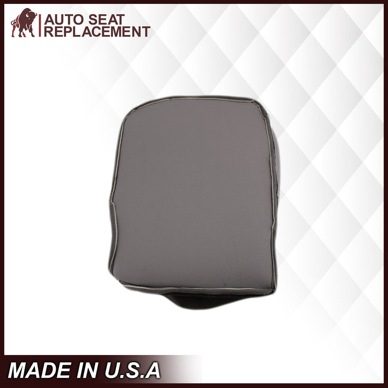 1998-2001 Dodge Ram 1500 SLT Laramie Baby Seat Cover in Agate Dark Gray Cloth: Choose From Variation- 2000 2001 2002 2003 2004 2005 2006- Leather- Vinyl- Seat Cover Replacement- Auto Seat Replacement
