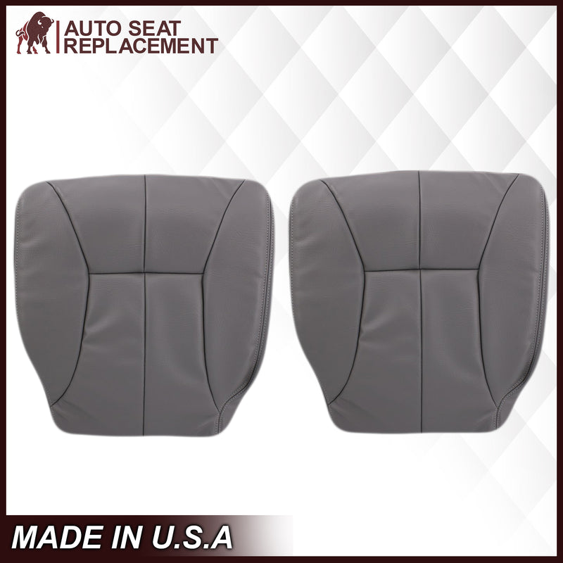 1998-2002 Dodge Ram 1500 2500 3500 Seat Cover in Mist Gray: Choose From Variation- 2000 2001 2002 2003 2004 2005 2006- Leather- Vinyl- Seat Cover Replacement- Auto Seat Replacement