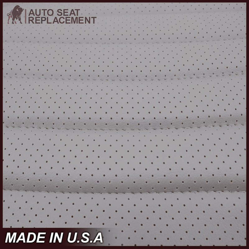 1999-2004 Ford Mustang GT Convertible in Medium Graphite Gray Perforated Seat cover: Choose From Variationt- 2000 2001 2002 2003 2004 2005 2006- Leather- Vinyl- Seat Cover Replacement- Auto Seat Replacement