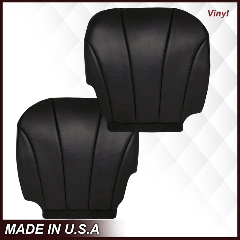 1999-2002 Chevy Silverado Work Truck in Dark "Graphite" Gray: Choose From Variation- 2000 2001 2002 2003 2004 2005 2006- Leather- Vinyl- Seat Cover Replacement- Auto Seat Replacement