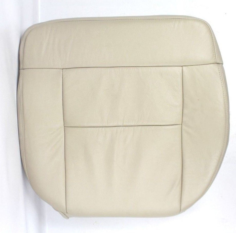 2004 Ford F150 Seat Cover in Light Parchment Tan: Choose Leather or Vinyl- 2000 2001 2002 2003 2004 2005 2006- Leather- Vinyl- Seat Cover Replacement- Auto Seat Replacement