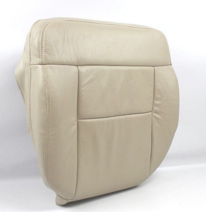 2004 Ford F150 Seat Cover in Light Parchment Tan: Choose Leather or Vinyl- 2000 2001 2002 2003 2004 2005 2006- Leather- Vinyl- Seat Cover Replacement- Auto Seat Replacement