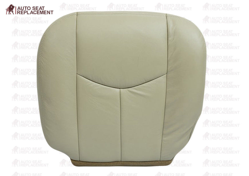 2003 2004 2005 2006 GMC Yukon Driver and Passenger Bottom Leather Seat Cover Tan- 2000 2001 2002 2003 2004 2005 2006- Leather- Vinyl- Seat Cover Replacement- Auto Seat Replacement
