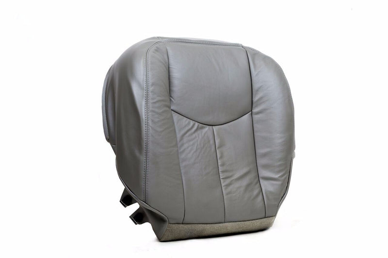 2003 2004 2005 2006 GMC Yukon Chevy Tahoe Suburban Bottom& Top Seat Covers Gray- 2000 2001 2002 2003 2004 2005 2006- Leather- Vinyl- Seat Cover Replacement- Auto Seat Replacement