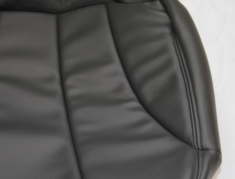 2000 2001 2002 Chevy Silverado Work Truck WT Driver Vinyl Seat Cover Dark Gray- 2000 2001 2002 2003 2004 2005 2006- Leather- Vinyl- Seat Cover Replacement- Auto Seat Replacement