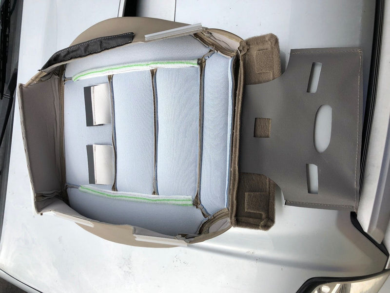 2005 2006 2007 Ford F250 F350 Lariat Extended Cab-Passenger Bottom Seat Cover-Tan- 2000 2001 2002 2003 2004 2005 2006- Leather- Vinyl- Seat Cover Replacement- Auto Seat Replacement