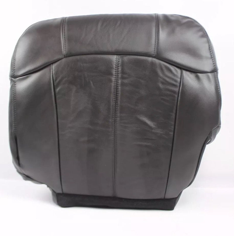 1999 2000 2001 2002 Chevy Silverado Bottom Driver Side Replacement Seat Cover Dark Gray- 2000 2001 2002 2003 2004 2005 2006- Leather- Vinyl- Seat Cover Replacement- Auto Seat Replacement