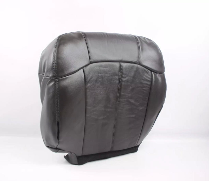 1999 2000 2001 2002 Chevy Silverado Bottom Driver Side Replacement Seat Cover Dark Gray- 2000 2001 2002 2003 2004 2005 2006- Leather- Vinyl- Seat Cover Replacement- Auto Seat Replacement