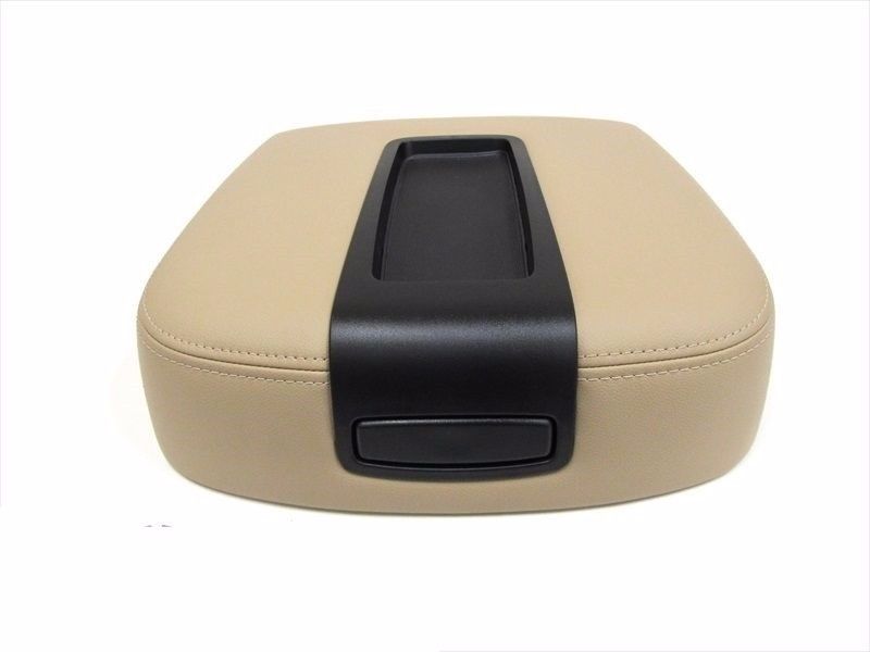 2007-2014 Chevy Tahoe LT LS LTZ Z71 -Center Console Lid Replacement Cover TAN- 2000 2001 2002 2003 2004 2005 2006- Leather- Vinyl- Seat Cover Replacement- Auto Seat Replacement