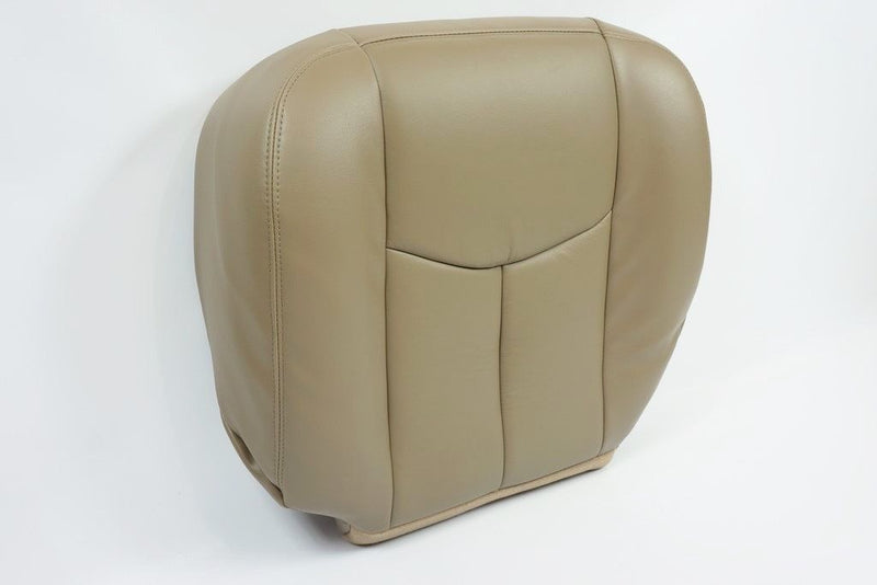 2007 2006 2005 2004 2003 GMC Sierra HD SLE, SLT, Z71 Bottom Seat Cover Tan #522- 2000 2001 2002 2003 2004 2005 2006- Leather- Vinyl- Seat Cover Replacement- Auto Seat Replacement