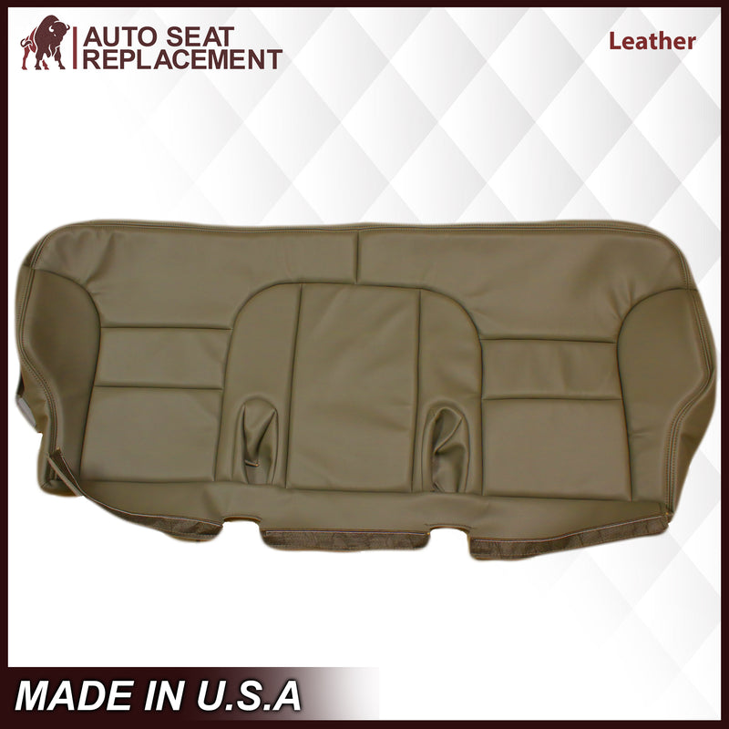 1995-1999 Chevy Tahoe Suburban Silverado 2nd Row Bench Seat Cover in Tan: Choose your options- 2000 2001 2002 2003 2004 2005 2006- Leather- Vinyl- Seat Cover Replacement- Auto Seat Replacement