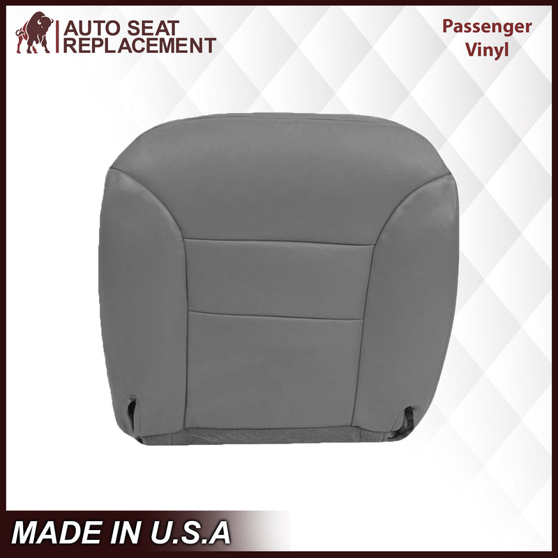 1995-1999 GMC Yukon/Sierra Seat Cover in Gray (60/40 Bench Bottoms): Choose your options- 2000 2001 2002 2003 2004 2005 2006- Leather- Vinyl- Seat Cover Replacement- Auto Seat Replacement