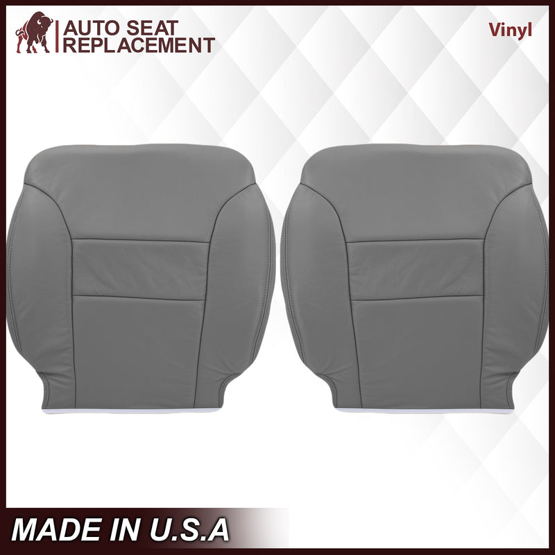 1995-1999 GMC Yukon/Sierra Seat Cover in Gray (60/40 Bench Bottoms): Choose your options- 2000 2001 2002 2003 2004 2005 2006- Leather- Vinyl- Seat Cover Replacement- Auto Seat Replacement