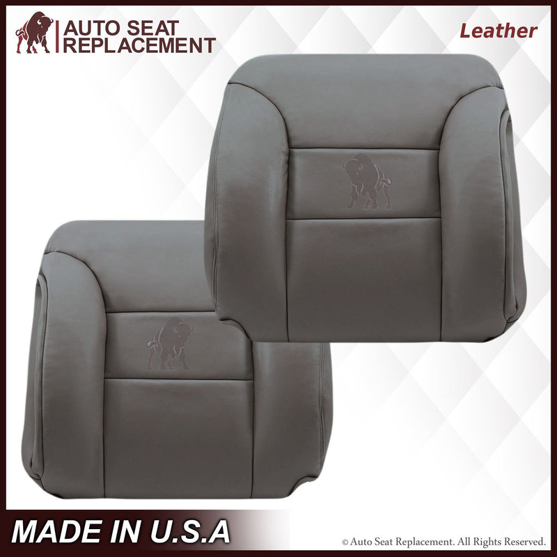 1995-1999 GMC Sierra SLT SLE Seat Cover in Gray: Choose your options- 2000 2001 2002 2003 2004 2005 2006- Leather- Vinyl- Seat Cover Replacement- Auto Seat Replacement