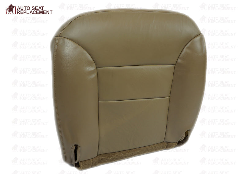 1995-1999 Chevrolet Tahoe Suburban Bottom-Top Seat Cover Neutral Tan- 2000 2001 2002 2003 2004 2005 2006- Leather- Vinyl- Seat Cover Replacement- Auto Seat Replacement