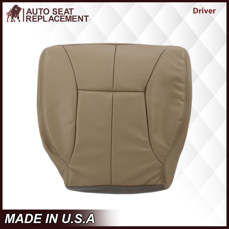 1998-2002 Dodge Ram 1500 2500 3500 Seat Cover in Tan: Choose From Variation- 2000 2001 2002 2003 2004 2005 2006- Leather- Vinyl- Seat Cover Replacement- Auto Seat Replacement