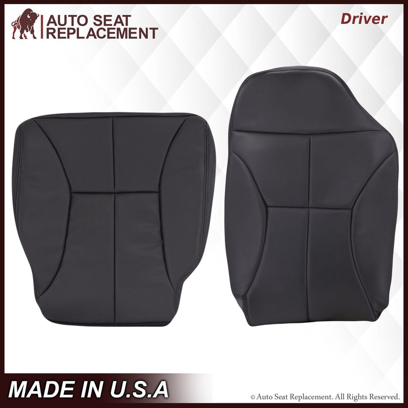1998-2002 Dodge Ram 1500 2500 3500 (Backrest Without Logo): Choose From Variation- 2000 2001 2002 2003 2004 2005 2006- Leather- Vinyl- Seat Cover Replacement- Auto Seat Replacement
