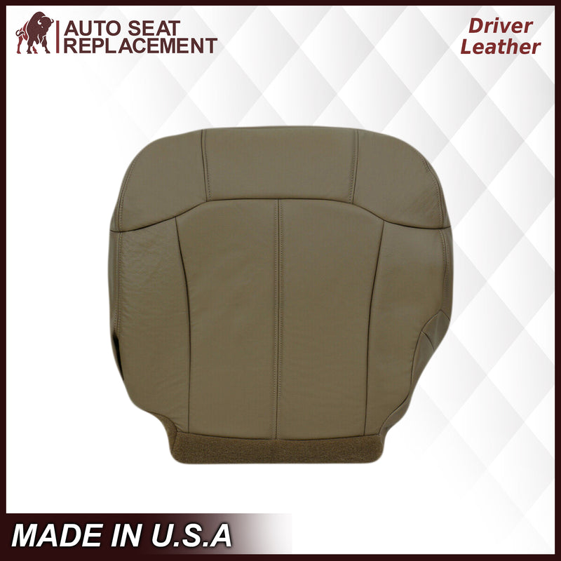 1999-2002 Chevy Silverado Seat Cover in Medium Neutral Tan: Choose From Variations- 2000 2001 2002 2003 2004 2005 2006- Leather- Vinyl- Seat Cover Replacement- Auto Seat Replacement