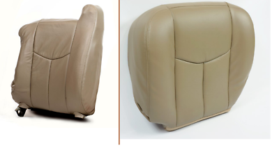 2003 2004 2005 GMC Sierra 1500 2500 3500,HD Driver and Back Seat Cover TAN Vinyl- 2000 2001 2002 2003 2004 2005 2006- Leather- Vinyl- Seat Cover Replacement- Auto Seat Replacement