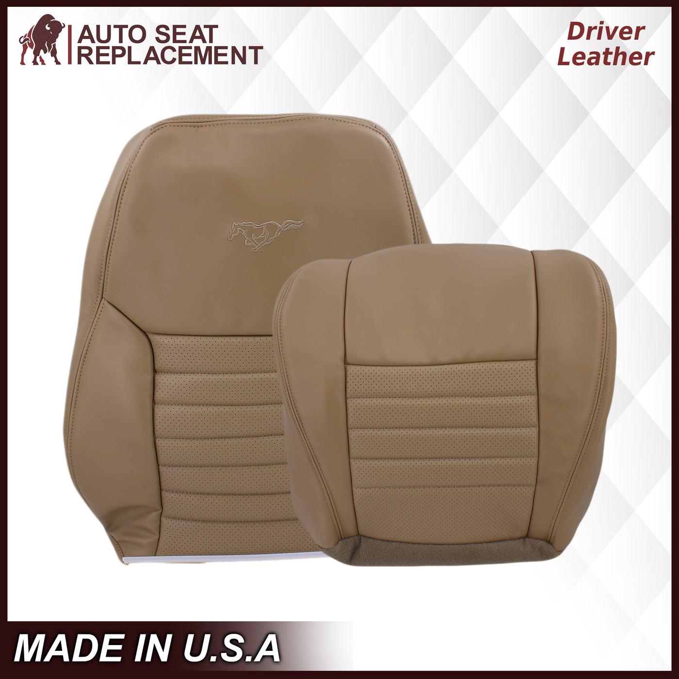 1999-2004 Ford Mustang GT Convertible in Medium Parchment Tan: Choose From  Variation