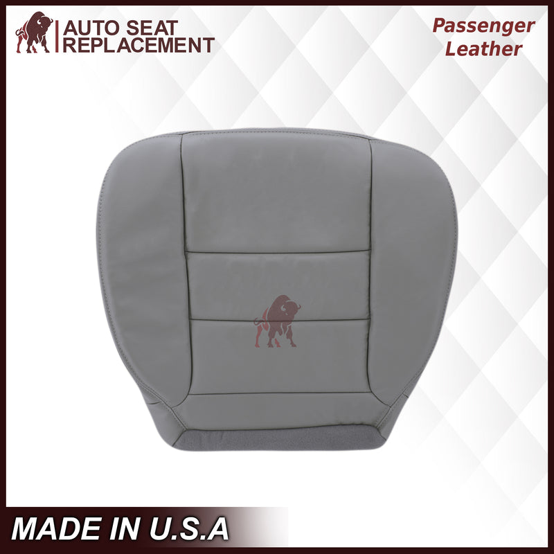 2002-2007 Ford F250/F350/F450/F550 Lariat Extended Cab Seat Cover in Flint Gray: Choose Leather or Vinyl- 2000 2001 2002 2003 2004 2005 2006- Leather- Vinyl- Seat Cover Replacement- Auto Seat Replacement