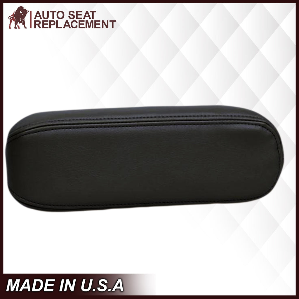 2002-2007 Ford F-250 F-350 Driver Or Passenger Armrest Cover in Black- 2000 2001 2002 2003 2004 2005 2006- Leather- Vinyl- Seat Cover Replacement- Auto Seat Replacement