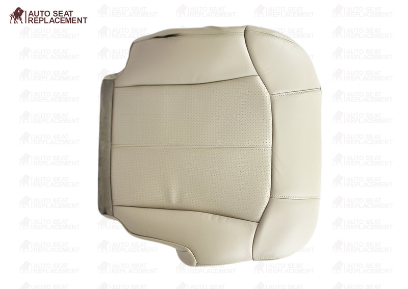 2002 Cadillac Escalade Perforated Seat Cover in Tan: Choose From Variations- 2000 2001 2002 2003 2004 2005 2006- Leather- Vinyl- Seat Cover Replacement- Auto Seat Replacement