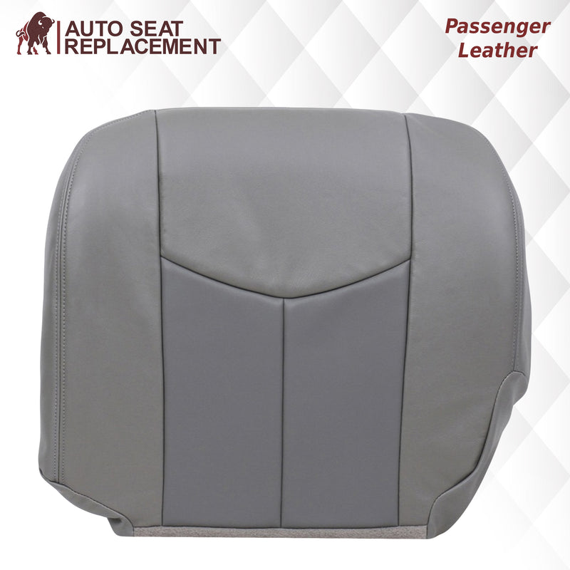 2003-2006 GMC Sierra & Yukon Denali Seat Cover in 2 Tone Gray: Choose From Variants- 2000 2001 2002 2003 2004 2005 2006- Leather- Vinyl- Seat Cover Replacement- Auto Seat Replacement